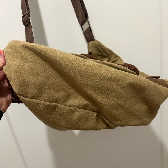 M&M'S (EUC) Beige and Brown Messenger Bag - Picture 7 of 11